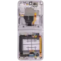 Inner OLED Assembly With Frame Compatible For Samsung Galaxy Z Flip 3 5G (F711) (US & International) (Aftermarket Plus) (Lavender)
