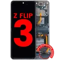 Inner OLED Assembly With Frame Compatible For Samsung Galaxy Z Flip 3 5G (F711) (US & International) (Aftermarket Plus) (Green)