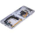 Inner OLED Assembly With Frame Compatible For Samsung Galaxy Z Flip 4 5G (F721) (US & International Version) (Aftermarket) (Blue)