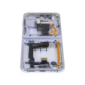 Inner OLED Assembly With Frame Compatible For Samsung Galaxy Z Flip 4 5G (F721) (US & International Version) (Aftermarket) (Blue)