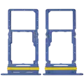 Dual Sim Card Tray For Samsung Galaxy A17 5G (A176 / 2025) (Premium) (Blue)