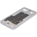 Mid-Frame Housing Compatible For Samsung Galaxy S25 FE 5G (US & International Version) (Icyblue / White)