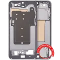 Mid-Frame Housing Compatible For Samsung Galaxy S25 FE 5G (US & International Version) (Jetblack / Navy)