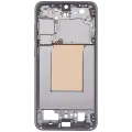 Mid-Frame Housing Compatible For Samsung Galaxy S25 FE 5G (US & International Version) (Jetblack / Navy)