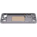 Mid-Frame Housing Compatible For Samsung Galaxy S25 FE 5G (US & International Version) (Jetblack / Navy)