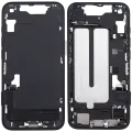 Mid-Frame Housing  W/ Charging Port Flex & Small Parts  For iPhone 16e (EU / Global Version) (Used OEM Pull: Grade A) (Black)