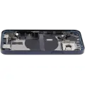 Back Housing W/ Charging Port Flex & Small Parts  For iPhone 13 Mini (EU / Global Version) (Used OEM Pull: Grade B) (Blue)