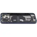 Back Housing W/ Charging Port Flex & Small Parts For iPhone 13 Mini (EU / Global Version) (Used OEM Pull: Grade C) (Blue)