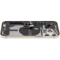 Back Housing W/ Charging Port Flex & Small Parts  For iPhone 13 Pro (EU / Global Version) (Used OEM Pull: Grade B) (Gold)