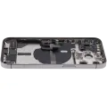 Back Housing W/ Charging Port Flex & Small Parts  For iPhone 13 Pro (EU / Global Version) (Used OEM Pull: Grade B) (Graphite)
