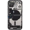 Back Housing W/ Charging Port Flex & Small Parts  For iPhone 13 Pro (EU / Global Version) (Used OEM Pull: Grade C) (Alpine Green)