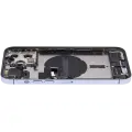 Back Housing W/ Charging Port Flex & Small Parts  For iPhone 13 Pro Max (EU / Global Version) (Used OEM Pull: Grade C) (Sierra Blue)