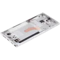 OLED Assembly With Frame For Samsung Galaxy S22 Ultra 5G (US & International Version) (Aftermarket Plus) (120Hz) (Phantom White)