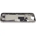 Mid-Frame Housing  W/ Charging Port Flex & Small Parts  For iPhone 16 Pro Max (US Version) (Used OEM Pull: Grade C) (Natural Titanium)