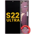 OLED Assembly With Frame For Samsung Galaxy S22 Ultra 5G (US & International Version) (Refurbished) (Burgundy)