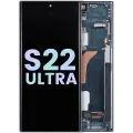 OLED Assembly With Frame For Samsung Galaxy S22 Ultra 5G (Service Pack) (Green)