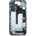 Mid-Frame Housing  W/ Charging Port Flex & Small Parts  For iPhone 16 (US Version) (Used OEM Pull: Grade B) (Teal)