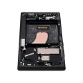 OLED Assembly With Frame For Samsung Galaxy S23 Ultra (US & International) (Aftermarket Plus) (Graphite)
