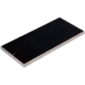 OLED Assembly With Frame For Samsung Galaxy S24 Ultra (US & International Version) (Aftermarket Plus) (120Hz) (Titanium Yellow)