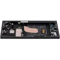 OLED Assembly With Frame For Samsung Galaxy S23 Ultra (US & International) (Aftermarket Plus) (120Hz) (Graphite)