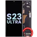 OLED Assembly With Frame For Samsung Galaxy S23 Ultra 5G (US & International) (Service Pack) (Phantom Black)