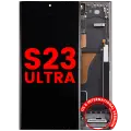 OLED Assembly With Frame For Samsung Galaxy S23 Ultra (US & International) (Aftermarket Plus) (Green)