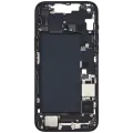 Mid-Frame Housing  W/ Charging Port Flex & Small Parts  For iPhone 14 Plus (US Version) (Used OEM Pull: Grade A) (Midnight)