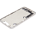 Mid-Frame Housing  W/ Charging Port Flex & Small Parts  For iPhone 14 Plus (US Version) (Used OEM Pull: Grade A) (Starlight)