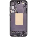 OLED Assembly With Frame For Samsung Galaxy S24 Plus 5G (US & International Version) (Aftermarket Plus) (120Hz) (Onyx Black)