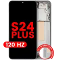 OLED Assembly With Frame For Samsung Galaxy S24 Plus 5G (US & International Version) (Aftermarket Plus) (120Hz) (Jade Green)
