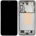 OLED Assembly With Frame For Samsung Galaxy S24 Plus 5G (US & International Version) (Aftermarket Plus) (120Hz) (Jade Green)