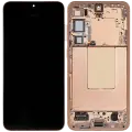 OLED Assembly With Frame Compatible For Samsung Galaxy S24 Plus 5G (US & International Version) (Aftermarket Plus) (Sandstone Orange)