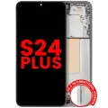 OLED Assembly With Frame Compatible For Samsung Galaxy S24 Plus 5G (US & International Version) (Aftermarket Plus) (Jade Green)