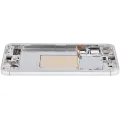 OLED Assembly With Frame For Samsung Galaxy S24 Plus 5G (US & International Version) (Used OEM Pull: Grade B/C) (Marble Grey)