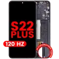 OLED Assembly With Frame For Samsung Galaxy S22 Plus 5G (US & International Version) (Aftermarket Plus) (120Hz) (Phantom Black)