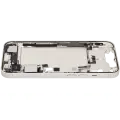 Mid-Frame Housing  W/ Charging Port Flex & Small Parts  For iPhone 14 (US Version) (Used OEM Pull: Grade A) (Starlight)