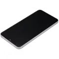 OLED Assembly With Frame For Samsung Galaxy S25 Plus 5G  (US & International Version) (Aftermarket Plus) (120Hz) (Silver Shadow)