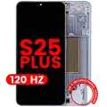 OLED Assembly With Frame For Samsung Galaxy S25 Plus 5G  (US & International Version) (Aftermarket Plus) (120Hz) (Icy Blue)