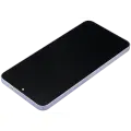 OLED Assembly With Frame For Samsung Galaxy S25 Plus 5G  (US & International Version) (Aftermarket Plus) (120Hz) (Icy Blue)
