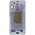 OLED Assembly With Frame For Samsung Galaxy S25 Plus 5G  (US & International Version) (Aftermarket Plus) (120Hz) (Icy Blue)