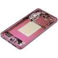 OLED Assembly With Frame For Samsung Galaxy S25 Plus 5G  (US & International Version) (Aftermarket Plus) (Coral Red)