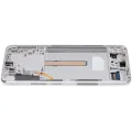 OLED Assembly With Frame For Samsung Galaxy S22 Plus 5G (Used OEM Pull: Grade A) (White)