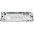 OLED Assembly With Frame For Samsung Galaxy S22 Plus 5G (Used OEM Pull: Grade A) (White)