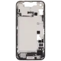 Mid-Frame Housing  W/ Charging Port Flex & Small Parts  For iPhone 14 (EU / Global Version) (Used OEM Pull: Grade C) (Starlight)