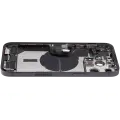 Back Housing W/ Charging Port Flex & Small Parts  For iPhone 14 Pro Max (US Version) (Used OEM Pull: Grade B) (Space Black)