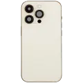 Back Housing W/ Charging Port Flex & Small Parts  For iPhone 14 Pro (EU / Global Version) (Used OEM Pull: Grade B) (Gold)