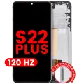 OLED Assembly With Frame For Samsung Galaxy S22 Plus 5G (US & International Version) (Aftermarket Plus) (120Hz) (White)