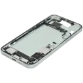 Mid-Frame Housing  W/ Charging Port Flex & Small Parts  For iPhone 15 Plus (US Version) (Used OEM Pull: Grade A) (Green)
