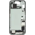 Mid-Frame Housing  W/ Charging Port Flex & Small Parts  For iPhone 15 Plus (US Version) (Used OEM Pull: Grade B) (Green)