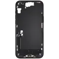 Mid-Frame Housing  W/ Charging Port Flex & Small Parts  For iPhone 15 Plus (US Version) (Used OEM Pull: Grade C) (Black)